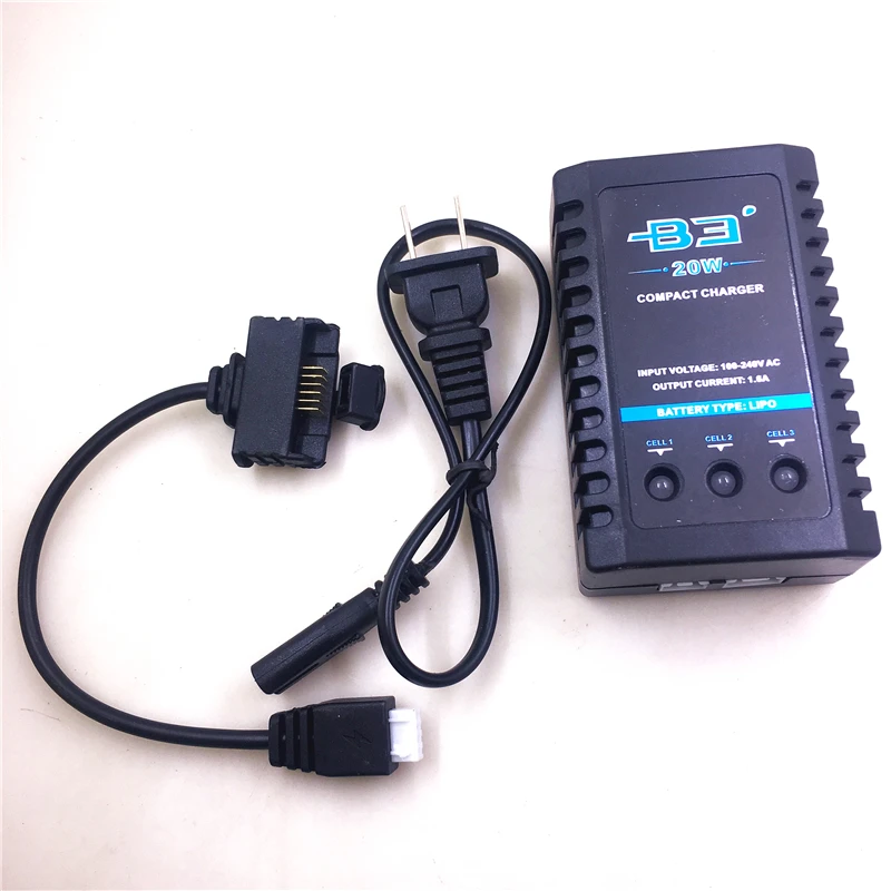 Cargador B3 + Cable de carga para Hubsan Zino H117S Quadcopter Drone accesorios (bater&iacute;a no incluida)-0