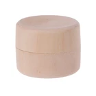 Маленький круглый деревянный коробка для хранения ювелирных изделий ручной работы Органайзер чехол для мыла