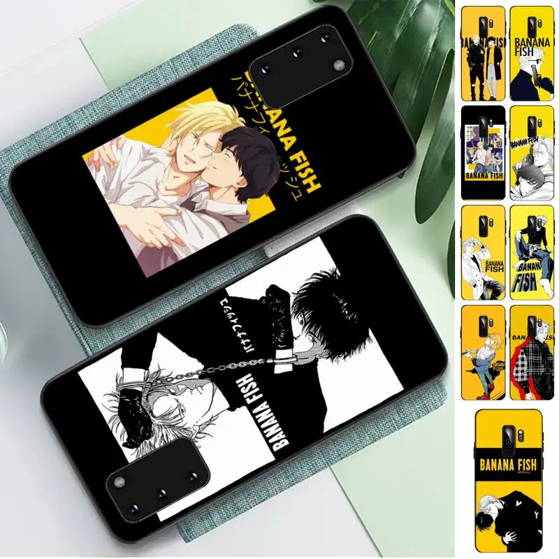 

Japan Anime Banana Fish Phone Case for Samsung S10 21 20 9 8 plus lite S20 UlTRA 7edge