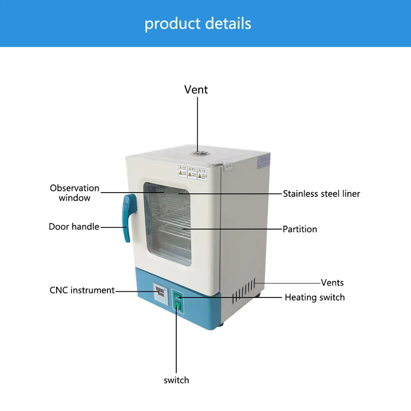 Печь для сушки с постоянной температурой 202 00BS лабораторный инкубатор и