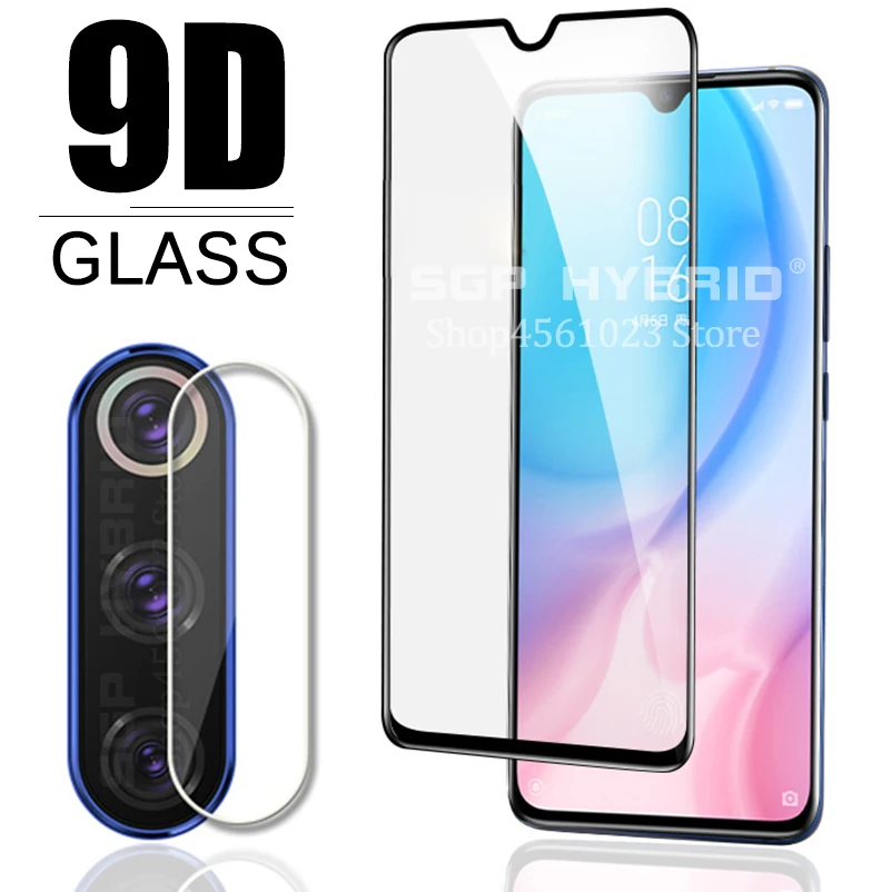 2 в 1 закаленное стекло для камеры Xiaomi Mi 9 Mi9 Lite 9t Pro SE защитная пленка экрана mi