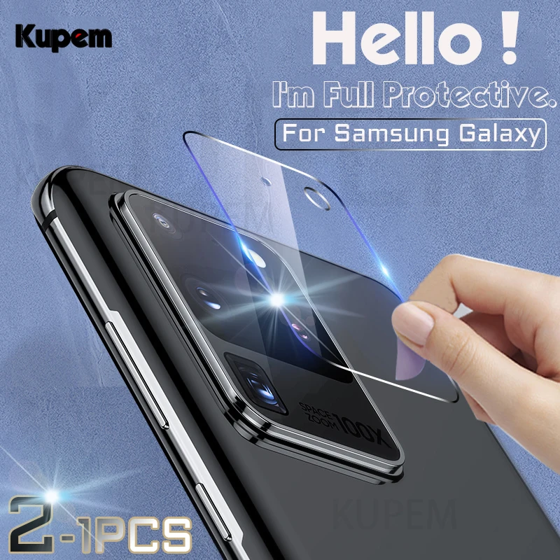 Защитное закаленное стекло для объектива камеры Samsung Galaxy S20 S10 S9 Note 10 Plus S8
