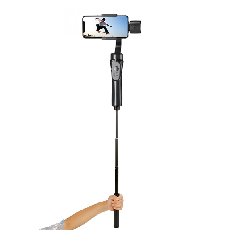 Топ Гладкий умный Ручной Стабилизатор с удлинителем монопод держатель для