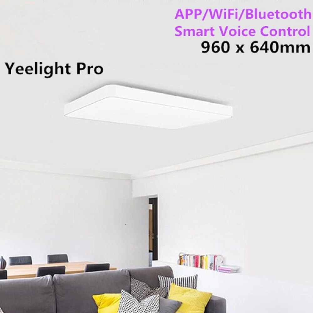 Youpin Yee светильник Pro светодиодный потолочный светильник 650 мм приложение/Bluetooth умный пульт дистанционного управления потолочный светильник для спальни гостиной потолочный светильник s