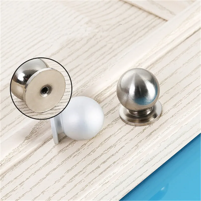 Мебельные ручки Алюминий сплав Кухня в сдержанном стиле шкаф c одним отверстием