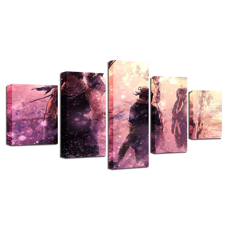 

Home Art Posters Anime Scenery HD 5 Pieces Decoration for Room Decor Posters Wall Art Wall Paintings Home Decor Anime Poster