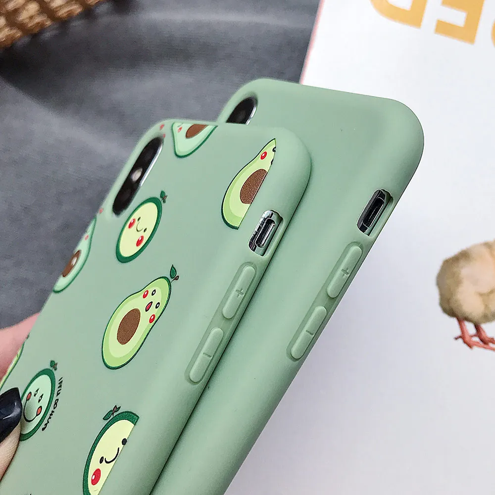 Мягкий чехол из ТПУ для iPhone 11 Pro Max 7 8 6 6s Plus X XR XS Max|Сумки телефона| |