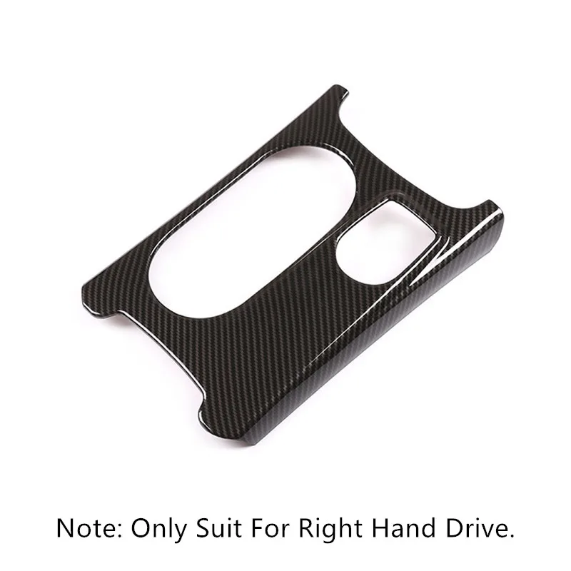 

Carbon Fiber Color Center Console Water Cup Frame Decoration Trim For Mercedes Benz GLA X156 CLA C117 A Class W176 RHD LHD
