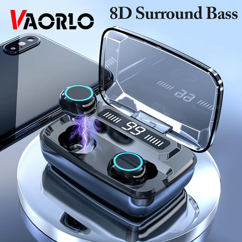 TWS Wireless Headphone Noise Cancel Sport Binaural Call 5.0 Bluetooth Earphone Earbuds With LED Digital Display Smart Touch HIFI |