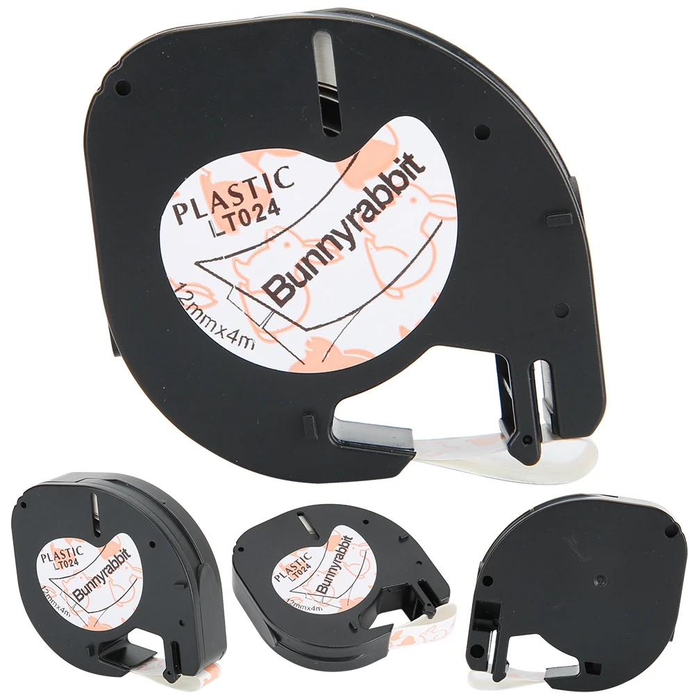 Ленточная этикетка милый кролик термоклей для бумажных этикеток LetraTag заправки