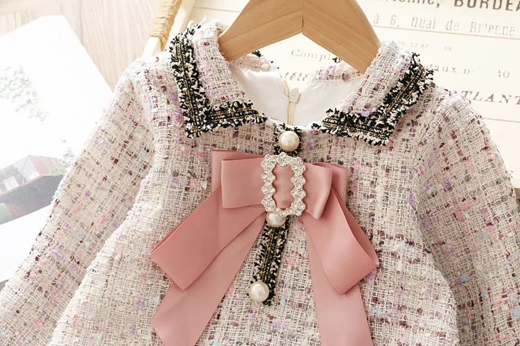 Платье для девочек с длинными рукавами; prinsessenjurken meisjes; коллекция года; осенняя одежда для малышей 3 лет