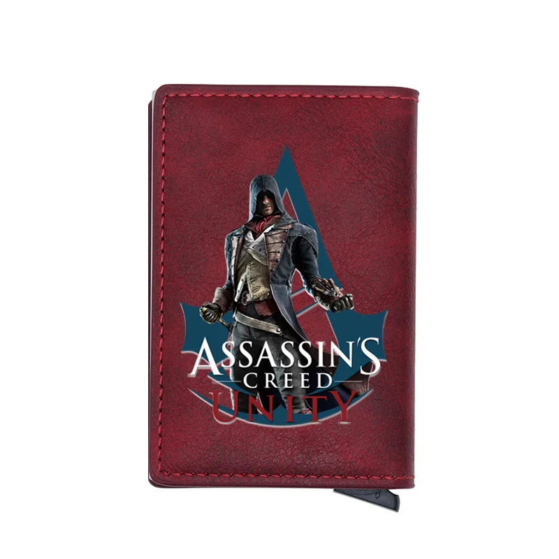 

Classic Accaccins Unity Digital Printing Leather Card Holder Wallet Men Women Multifunction Short Mini Purse Gift