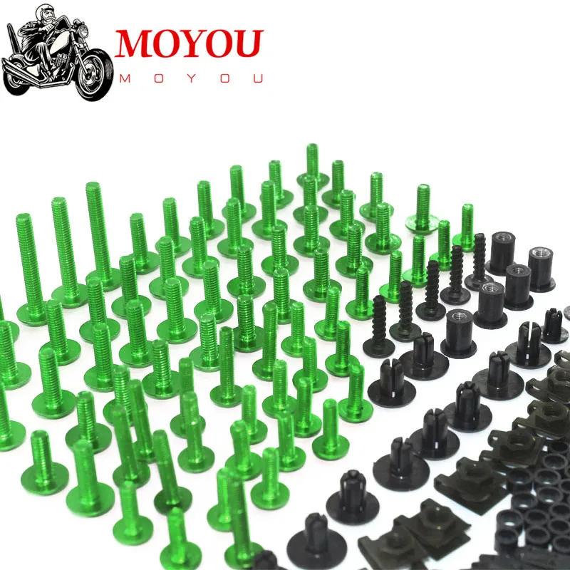 

Motorcycle Custom Fairing Screw Bolt Windscreen Screws For KAWASAKI ZX-6R ZX-10R ZX-14R ER-6N ER-6F ER6N ZZR1400 ZX-25R ZH2