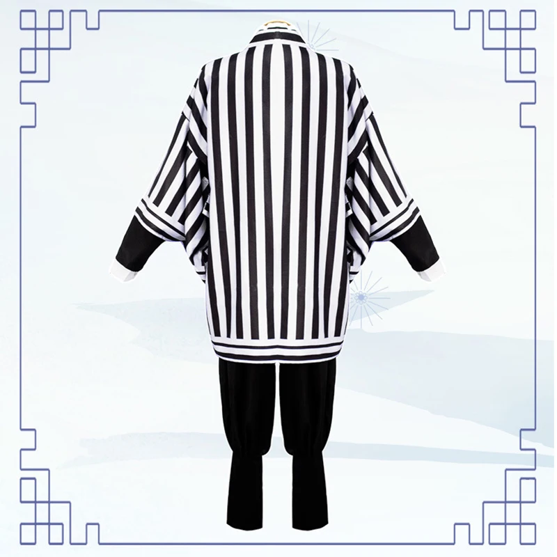 Костюм для косплея из аниме рассекающий демонов кимоно м/ф no Yaiba Iguro Obanai Kamado Tanjirou