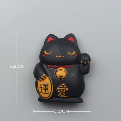 Японские магнитные наклейки на холодильник с изображением кошки|Магниты