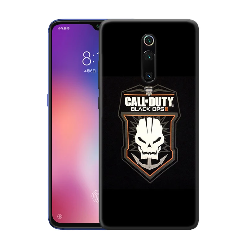 Классный чехол Call of Duty для Xiaomi черный из ТПУ телефона Mi 9T 10 9 Pro A3 X2 F2 7 7A K30 Zoom