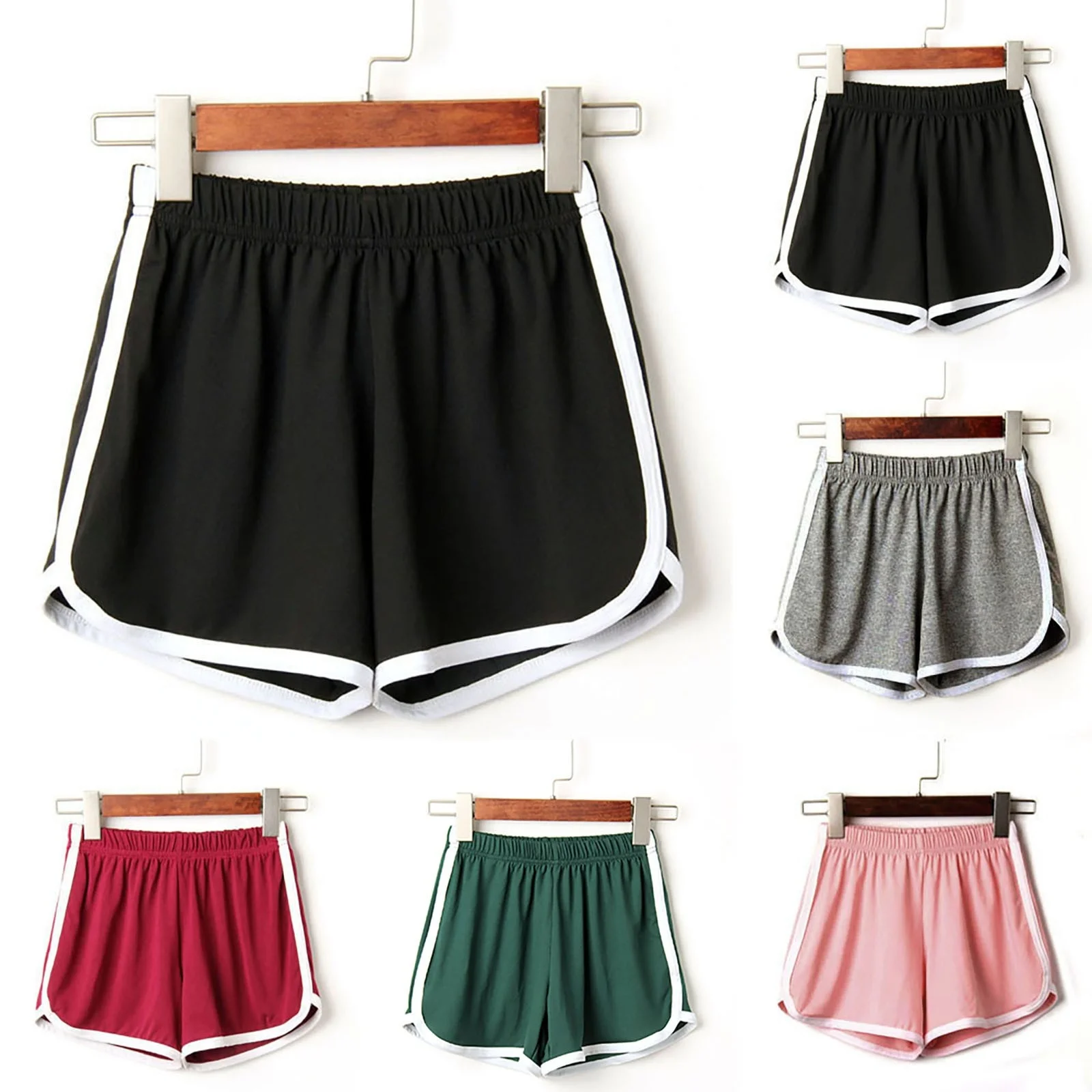 

Women's fashions will see sport solid-colored shorts breathable short pants pantalones cut mujer 2021 Hot sale