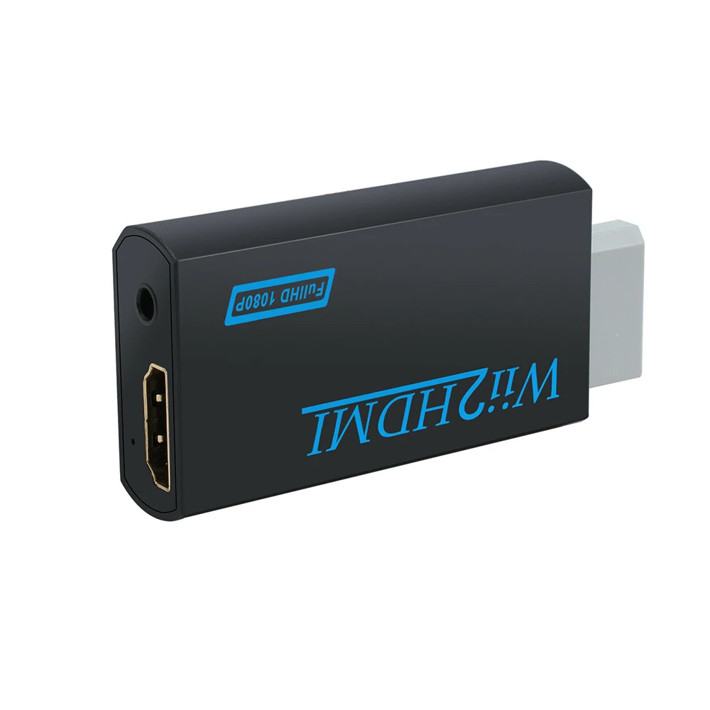 Адаптер конвертер для wii в HDMI 1080p HD tv аудио 3,5 мм кабель для wii в HDMI видео конвертер поддерживает Вход игровой консоли wii