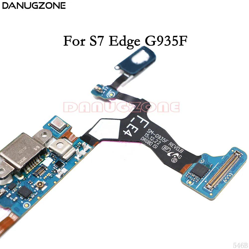 For S7 Edge G935F Usb зарядная док-станция разъем зарядки порт разъем гибкий кабель для samsung Galaxy S7 G930F/S7 Edge G935F - Color: For S7 Edge G935F