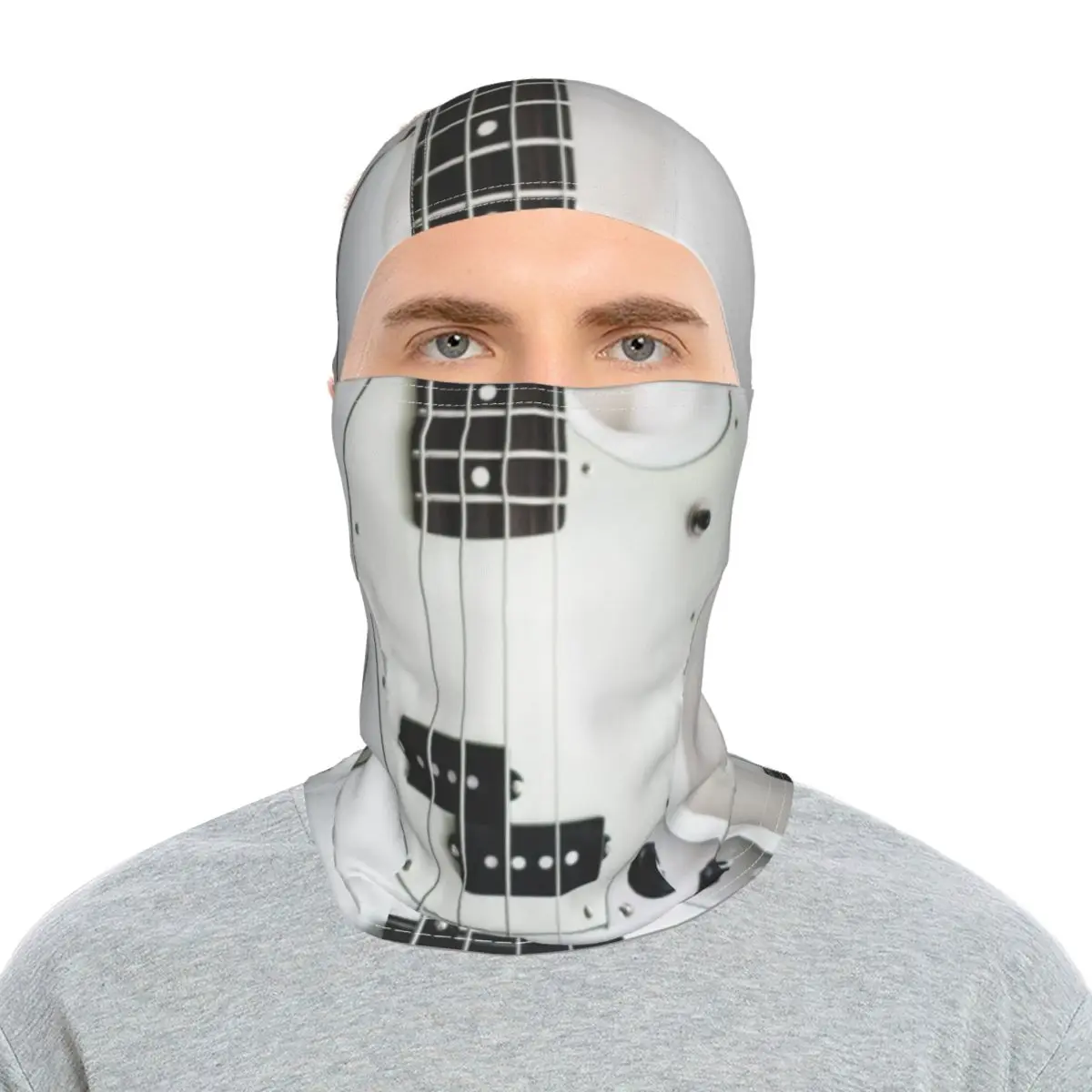 

2021 Art guitar Pattern Outdoor Sports Riding Sunscreen Headgear Alternative Balaclava Full Face Towel Lovely Motorcycle Mask