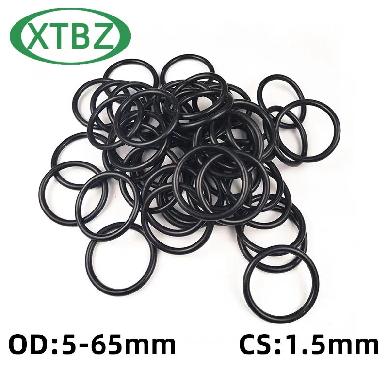 CS 1.5mm OD5-65mm NBR Rubber O Ring O-Ring Oil Sealing Gasket Automobile | Обустройство дома