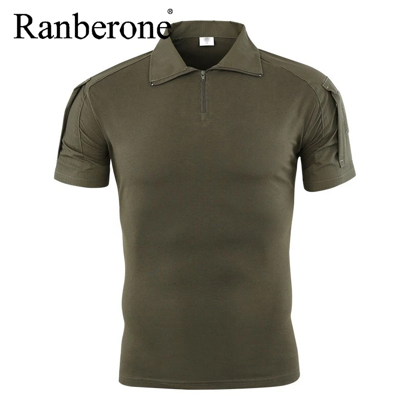 2020 Workout Shirt Sport Gym Splice Shirt Men Fitness Tights Top Soccer Jerseys Running Turn-down Collar T-Shirt Sportswear Male