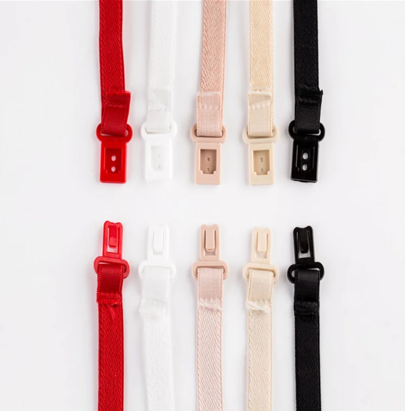 Women Non Slip Back Clip Elastic Adjustable Bra Strap Holder Buckle Detachable Skid-proof Female Shoulder Straps | Женская одежда