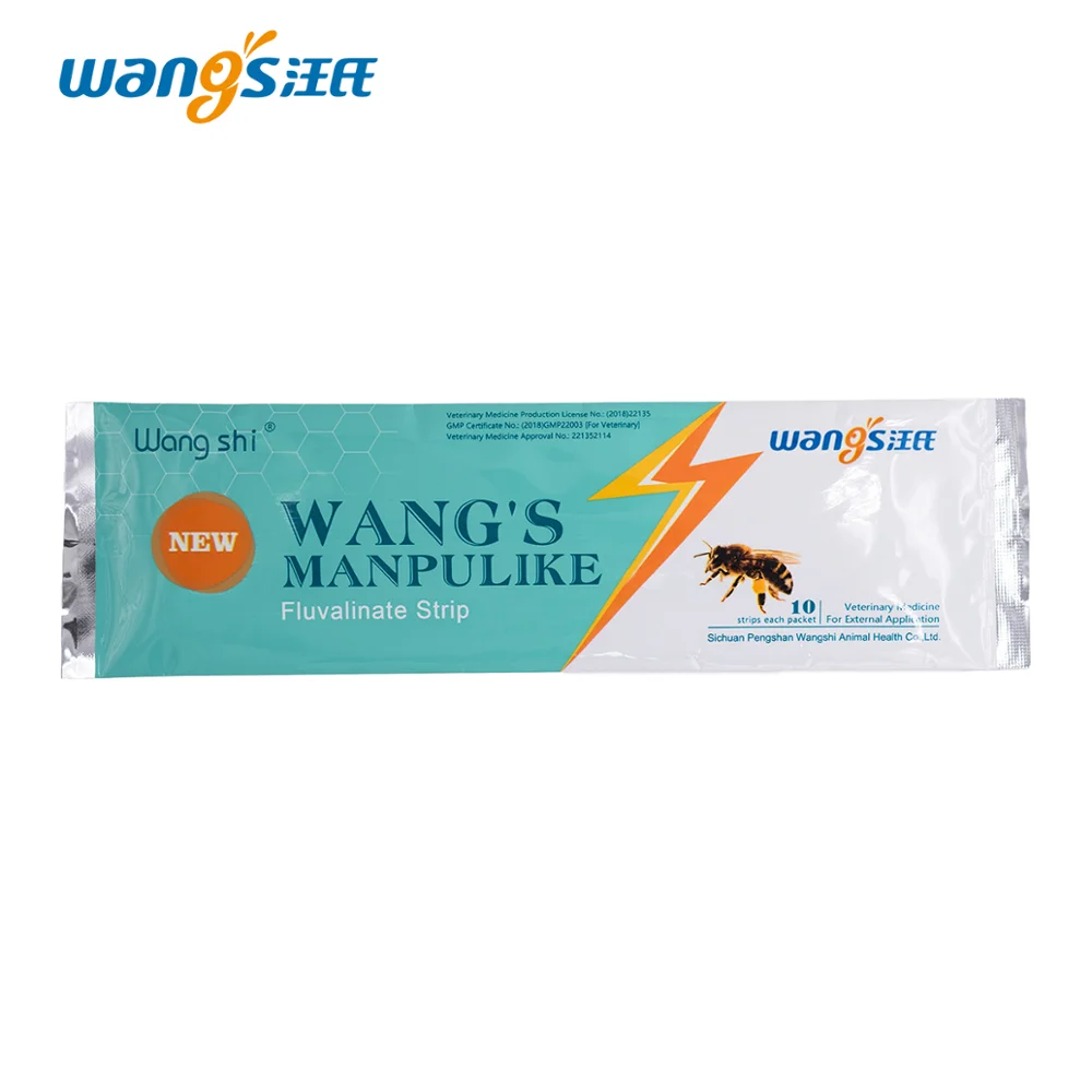 Новый Wangshi Manpulike 10 полосок флювалинатная полоса очищенного типа|Борьба с клещом