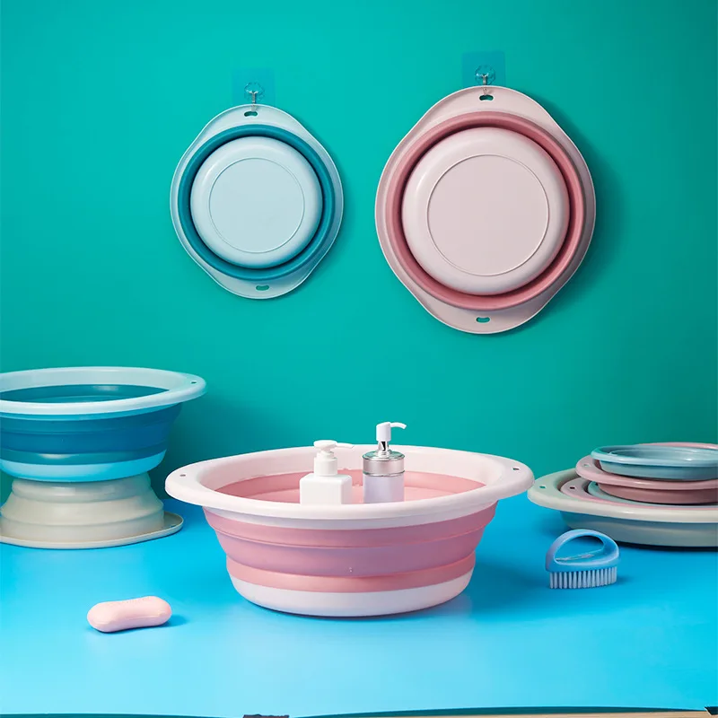 Многофункциональная складная раковина легкий портативный дорожный контейнер