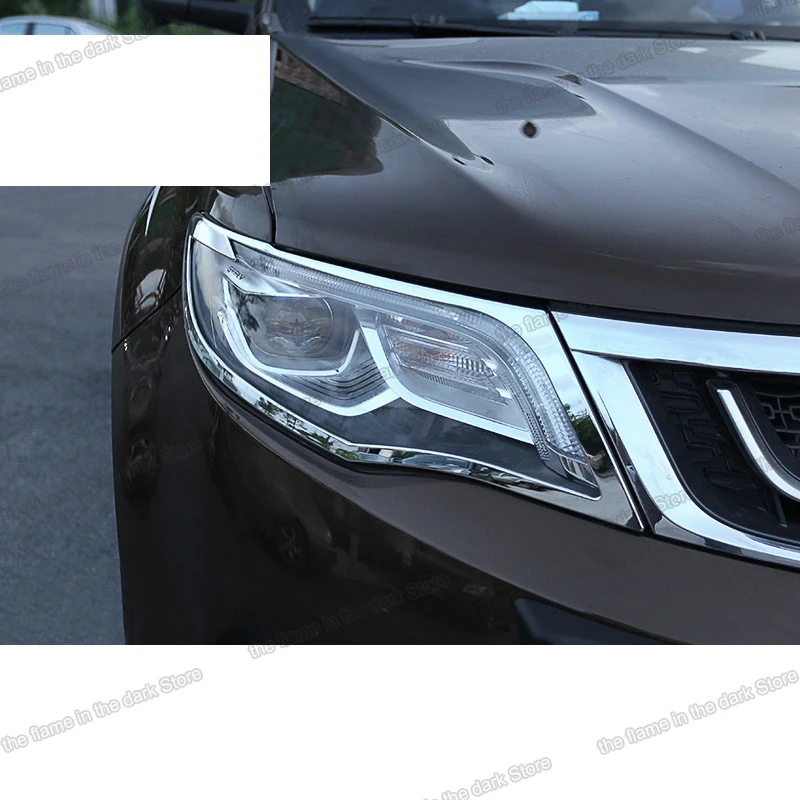 Рама автомобильной фары Lsrtw2017 Abs для Geely Boyue Atlas Emgrand 2016 2017 2018 2019 2020 аксессуары