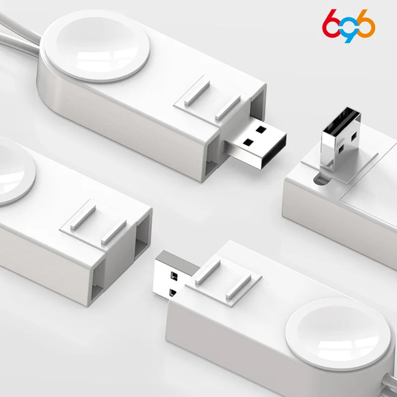 Зарядный кабель для Apple Watch Airpods Быстрое беспроводное зарядное устройство iWatch 1 2 3 4