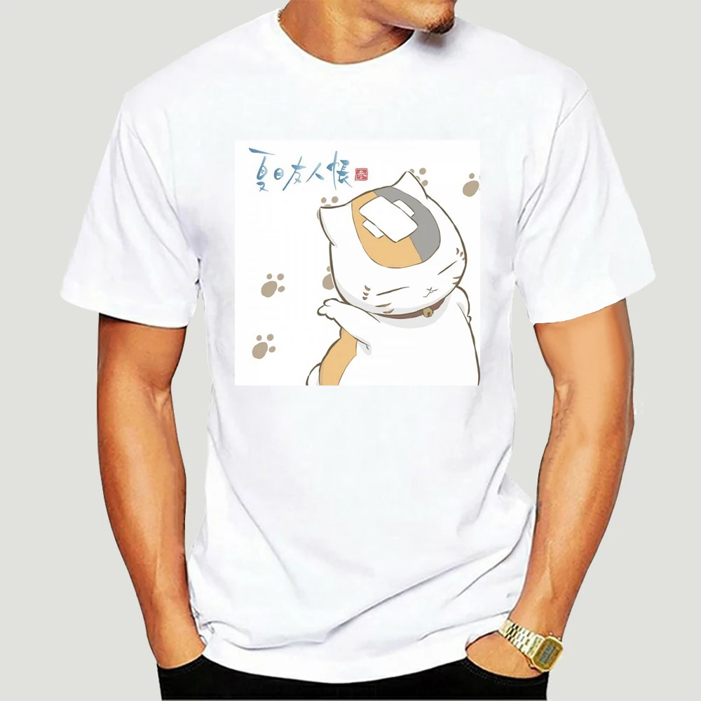 Футболка Мужская/Женская/мужская с принтом мультяшный рисунок Нацумэ нианко