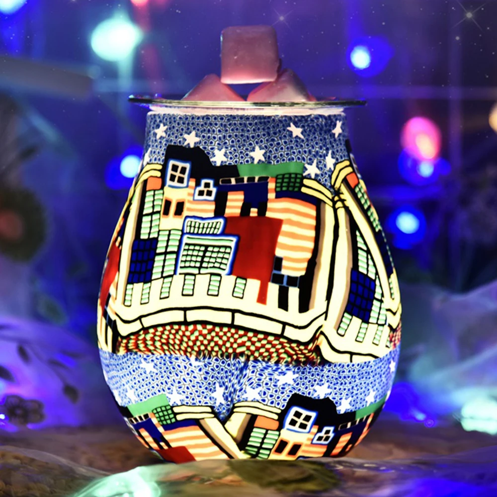 Автомобильная ароматическая лампа ночсветильник с обычным переключателем