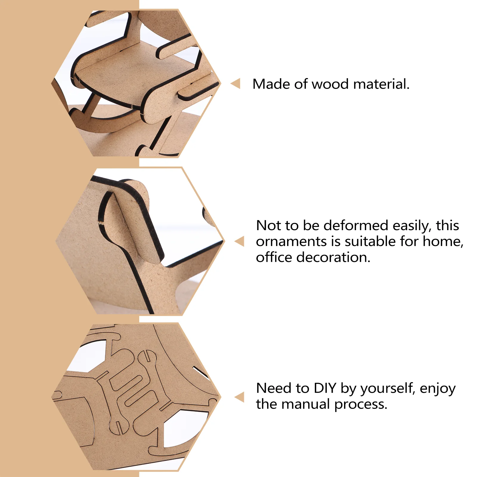 1 набор деревянный Настольный Ангел сделай сам в рождественском стиле украшение