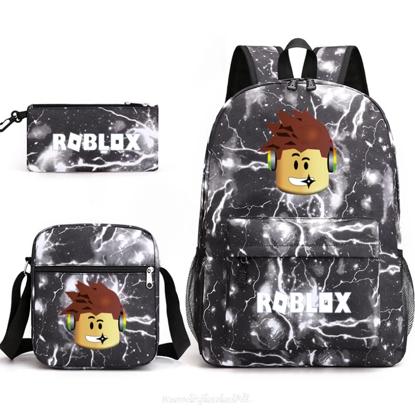 Брендовый рюкзак ROBLOX женский модный чехол карандаш наплечный для книг сумка на