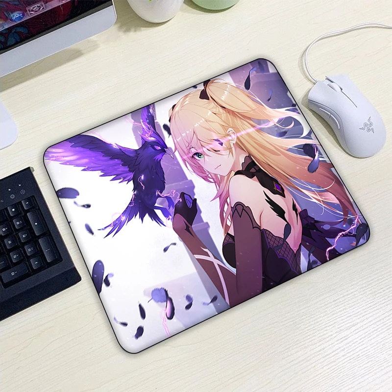 

Mousepad Genshin Impact Mouse Pad Gamer Kawaii Accessories Keyboard Gaming Desk Mat Table Pads Small Office Anime Deskpad