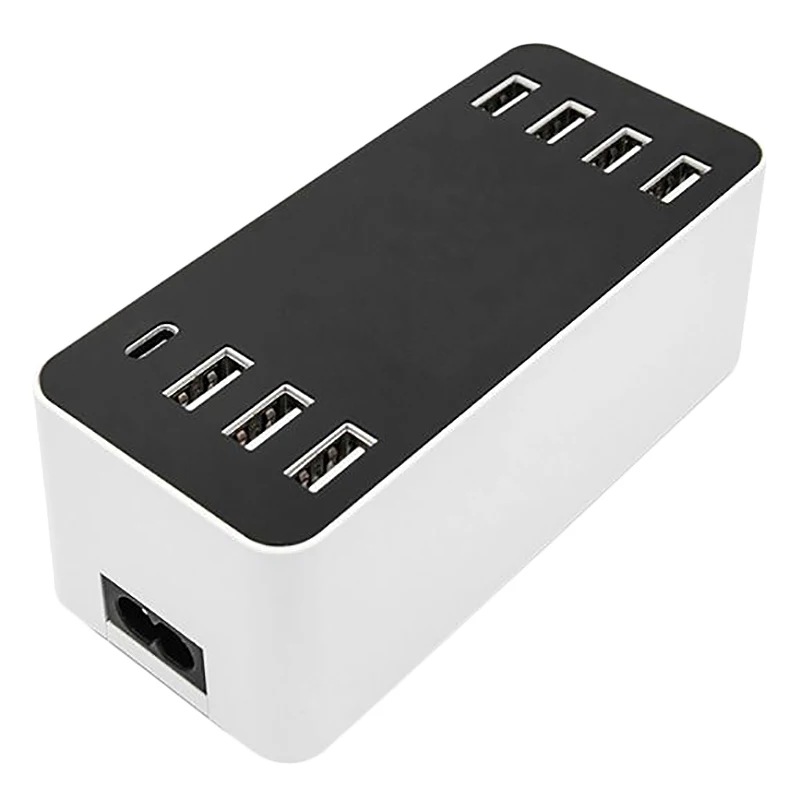 ABKK-7 порт Usb 1X Тип C розетка зарядное устройство с напряжением тока ЖК-дисплей для