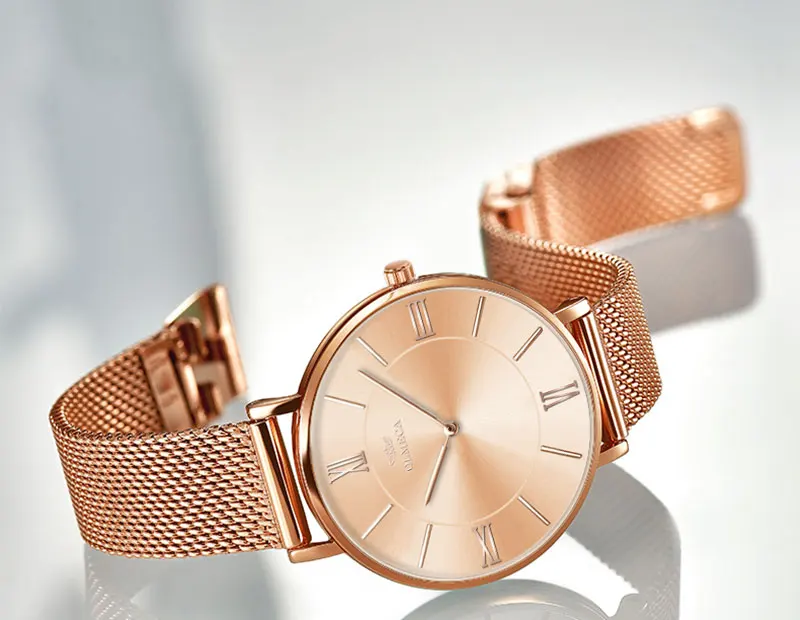 Спортивные женские часы OLMECA Rose Роскошные Брендовые Часы платье Reloj Mujer водонепроницаемые наручные часы