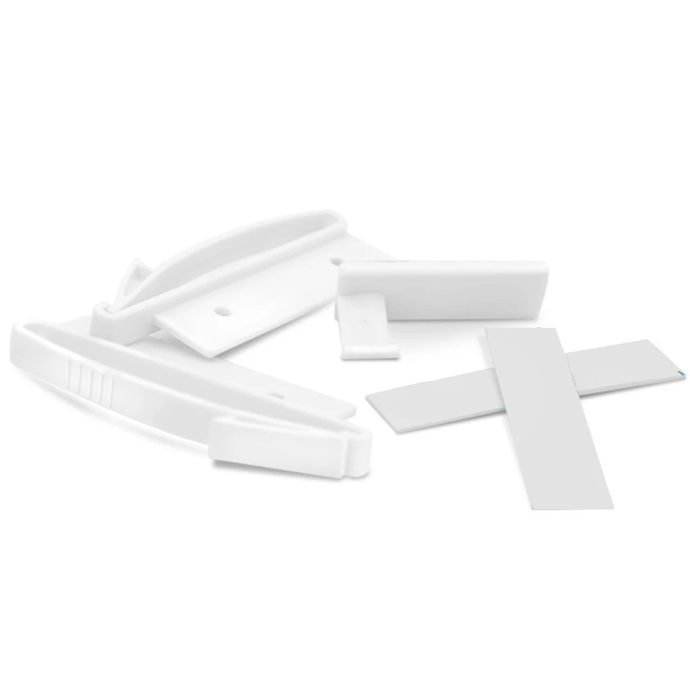 

Drawer Latch Easy Install Non Toxic Baby Safey Chilldren Protection ABS Cabinet Lock Anti-pinch Hand Home Office Cupboard