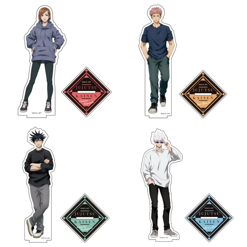 

1Pc Japan Anime Jujutsu Kaisen Acrylic Figure Stand Itadori Yuji Stand Model Plate Desk Decor Cosplay Anime Lover Gift 15cm