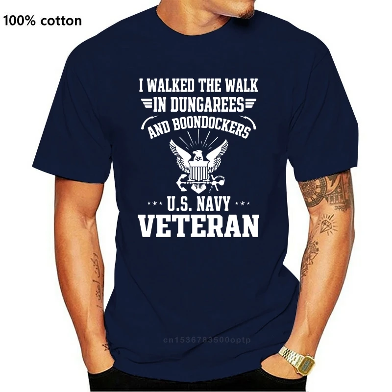 

Я прогуливался по периметру, Комбинезоны и бундокеры, военно-морской флот США, Мужская футболка, модная крутая футболка