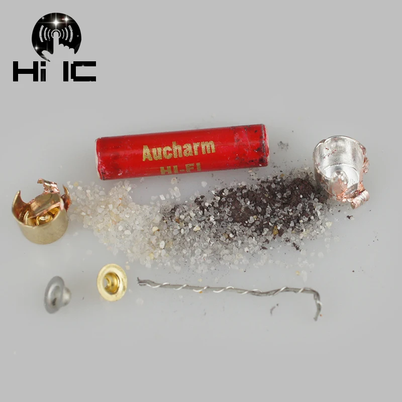 1 шт. Hi-Fi одной серебряного цвета с кристальной платформой плавкий нано-предохранитель CD аудио усилительная лампа плавкий предохранитель 0,5-10A 5*20 мм электронный компонент аудиотрубка
