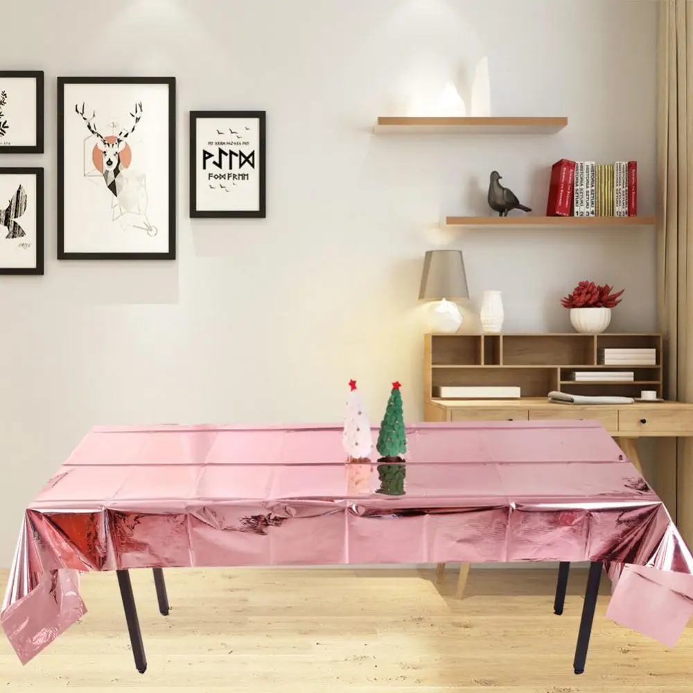 

Скатерть из фольги с блёстками, прямоугольная, 1 х2, 7 м