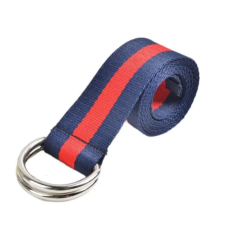 Популярные металлические двойные пряжки универсальные ремни для отдыха и спорта