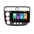Автомагнитола 2 Din на Android для Honda Civic 2000-2006, Автомобильная Мультимедийная система 8 дюймов с навигацией, автомагнитола, головное устройство, стерео радио