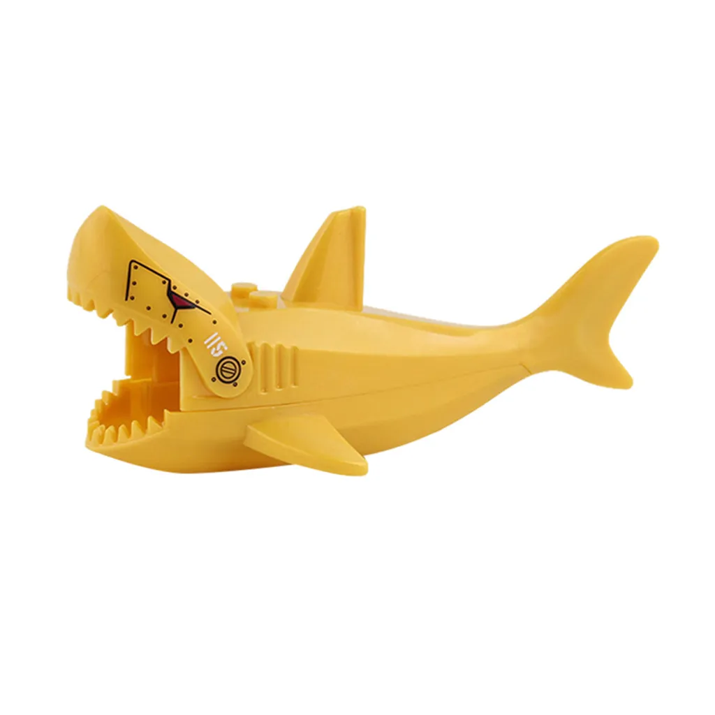 

Giocattoli fai-da-te squalo animale lotto amici oceano mare parti di citt all'aperto bulk Building modello figura giocatt