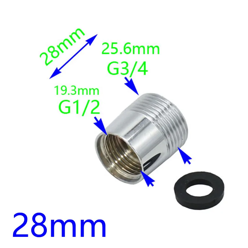 

Латунный переходник для душа XGYN 1/2" на 3/4"