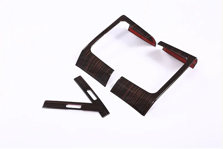 

Red Ash Wood ABS Car Dashboard Side Air Conditioning Vent Decorator Trim Cover For Land Rover Range Rover Sport RR Sport 14-18