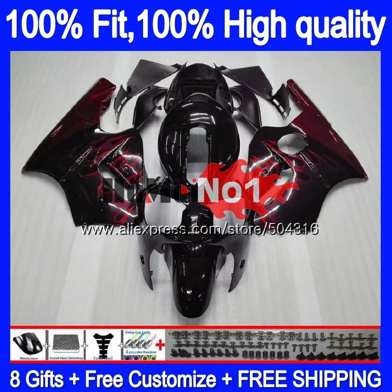 

100%Fit OEM Injection For KAWASAKI ZX 1200 12R 1200CC ZX1200 C 77MC.4 ZX 12 R ZX-12R ZX12R 2000 2001 00 01 Red flames Fairing