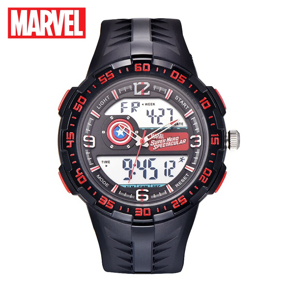 Marvel Мстители Капитан Америка мужские спортивные водонепроницаемые резиновые